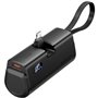 Powerbank 4800mAh Vention FHRB0, 22.5W, Preta