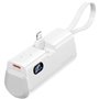 Powerbank 4800mAh Vention FHRW0, 22.5W, Branca