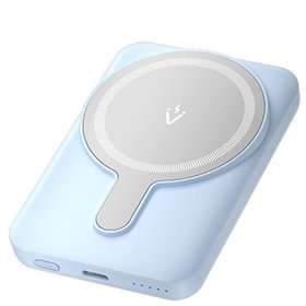 Powerbank 5000mAh Vention FHSL0, 20W, Wireless, Azul