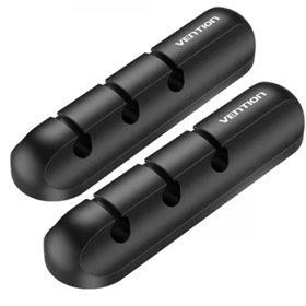 Organizador de Cabos em Espiral Vention KBTB0-2, 3 Portas, Pack de 2