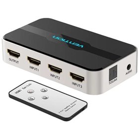 Duplicador HDMI Vention AFJH0, 3x HDMI Fêmea - HDMI Macho , 1x Audio