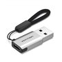 Adaptador USB 3.0 Vention CDPH0, USB Macho - USB Tipo-C Fêmea