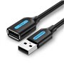 Extensão USB 2.0 Vention CBIBD, USB Macho - USB Fêmea, 50cm, Preto