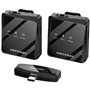 Microfone sem Fios com Clip Vention NCBB0, USB Tipo-C, Inclui Receptor, 2 unidades