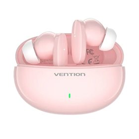 Auriculares Bluetooth Vention NBFP0 com caixa de carregamento, Autonomia 7h, Rosas