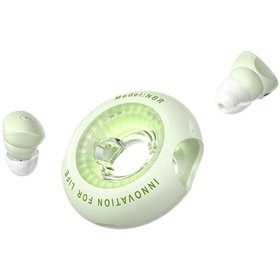Auriculares Bluetooth Vention NBRG0 com caixa de carregamento, Autonomia 6h, Verdes