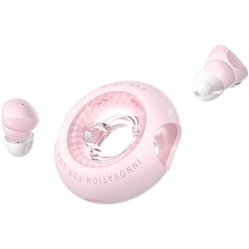 Auriculares Bluetooth Vention NBRP0 com caixa de carregamento, Autonomia 6h, Rosas