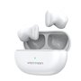 Auriculares Bluetooth Vention Tiny T12 NBLW0 com caixa de carregamento, Autonomia 6h, Brancos