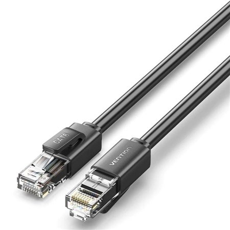 Cabo de Rede RJ45 UTP Vention IBRBG Cat.6, 1.5m, Preto
