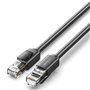 Cabo de Rede RJ45 UTP Vention IBRBI Cat.6, 3m, Preto