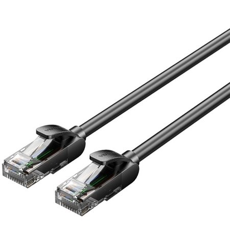 Cabo de Rede RJ45 UTP Vention IABBF Cat.5e, 1m, Preto