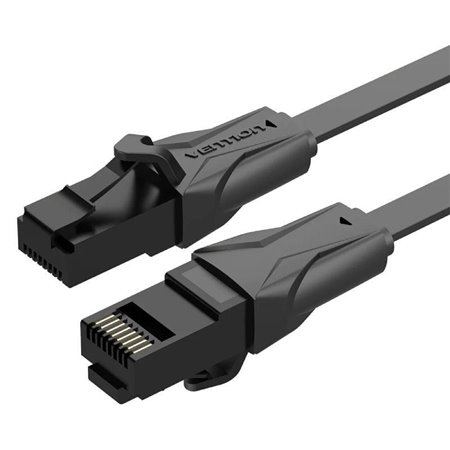 Cabo de Rede RJ45 UTP Vention IBABE Cat.6, 75cm, Preto