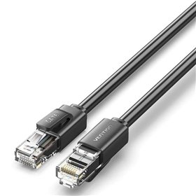 Cabo de Rede RJ45 UTP Vention IBRBD Cat.6, 50cm, Preto