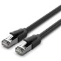 Cabo de Rede RJ45 SFTP Vention IKKBF Cat.8, 1m, Preto