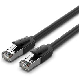 Cabo de Rede RJ45 SFTP Vention IKKBF Cat.8, 1m, Preto