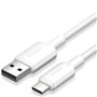 Cabo USB 2.0 Tipo-C Vention CTQWH, USB Tipo-C Macho - USB Macho, Até 60W, 480Mbps, 2m, Branco