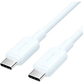 Cabo USB 2.0 Tipo-C 3A Vention TRCSH, USB Tipo-C Macho - USB Tipo-C Macho, Até 60W, 480Mbps, 2m, Azul