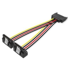 Cabo de Alimentação Vention KDBBB, SATA Macho - 2x SATA Fêmea, 15cm, Preto