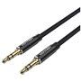 Cabo Stereo Vention BAWBD, Jack 3.5 Macho - Jack 3.5 Macho, 50cm, Preto
