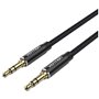 Cabo Stereo Vention BAWBI, Jack 3.5 Macho - Jack 3.5 Macho, 3m, Preto