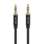 Cabo Stereo Vention BAXBI, Jack 3.5 Macho - Jack 3.5 Macho, 3m, Preto