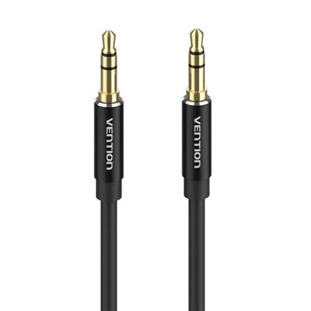 Cabo Stereo Vention BAXBI, Jack 3.5 Macho - Jack 3.5 Macho, 3m, Preto