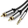 Cabo Stereo Vention BCFBL, Jack 3.5 Macho - 2x RCA Macho, 10m, Preto