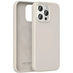 Capa de Silicone com Magsafe Vention KUEM0-30, Compativel com iPhone 14 Pro, Cinza Cascalho