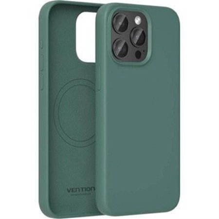 Capa de Silicone com Magsafe Vention KUDG0-40, Compativel com iPhone 13 Pro Max, Verde
