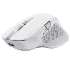 Mouse sem fio Bluetooth Trust Ozaa+/ Bateria recarregável/ Até 3200 DPI/ Branco